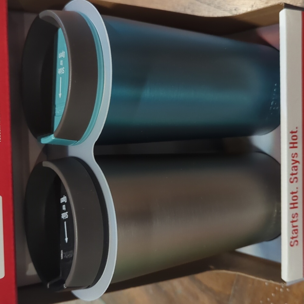 Thermos 2 pack 18oz travel tumblers  Set Of 6 - Picture 3 of 3